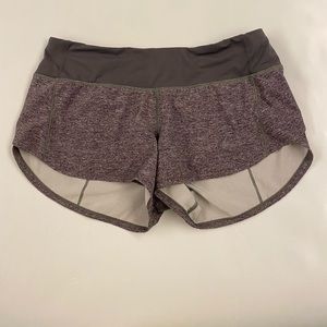 Grey Lulu Speed Up Shorts